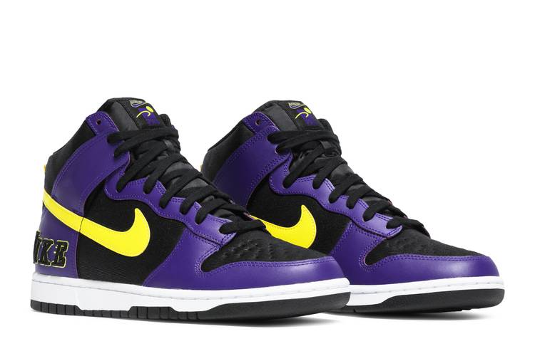 Nike Dunk High EMB Lakers - DH0642-001