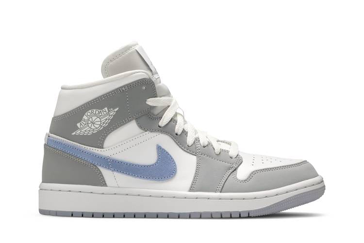 Air Jordan Air Jordan 1 Mid Wolf Grey - BQ6472-105