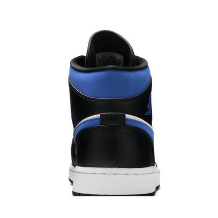 Air Jordan Air Jordan 1 Mid White Black Royal - 554725-140 / 554724-140