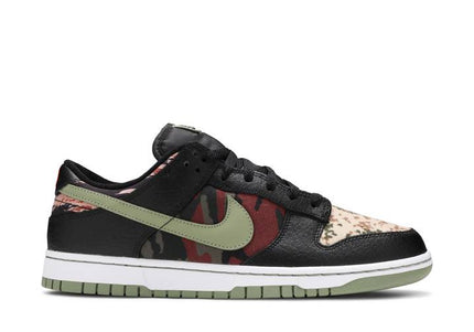 Nike Dunk Low SE Black Multi-Camo (Crazy Camo) - DH0957-001 / DB1909-001