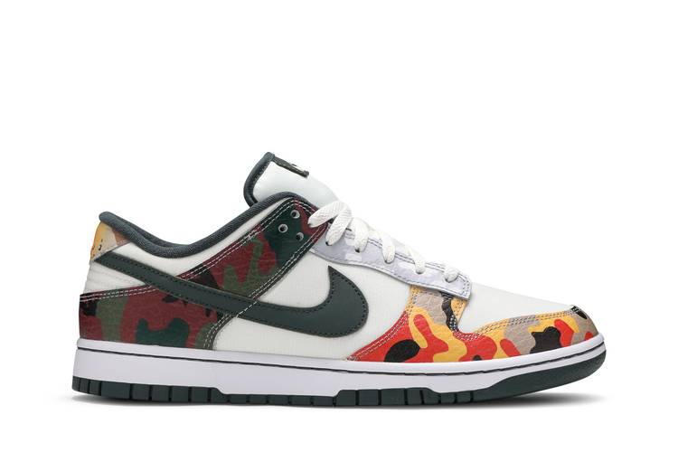 Nike Dunk Low SE Sail Multi-Camo - DH0957-100