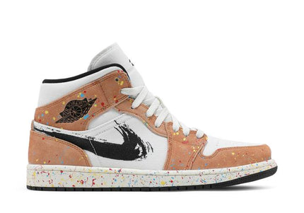 Air Jordan Air Jordan 1 Mid SE Brushstroke - DA8005-100 / DA8006-100