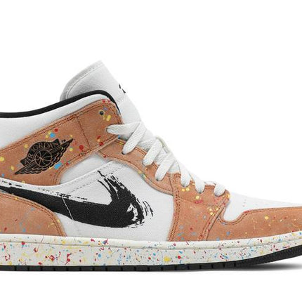 Air Jordan Air Jordan 1 Mid SE Brushstroke - DA8005-100 / DA8006-100