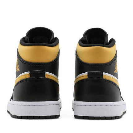 Air Jordan Air Jordan 1 Mid White Pollen Black - 554724-177 / 554725-177