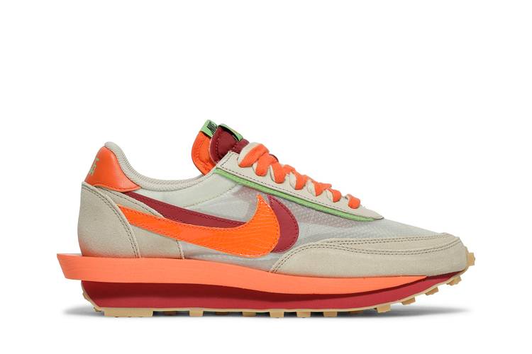 Nike LD Waffle Sacai Clot Net Orange Blaze - DH1347-100