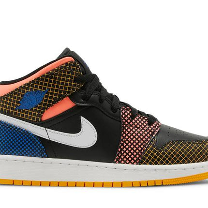 Air Jordan Air Jordan 1 Mid MMD Multi-Color Grid - DC4092-001