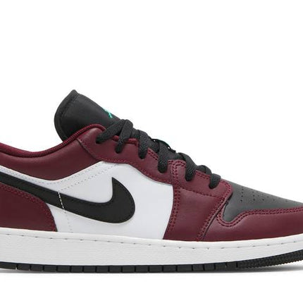 Air Jordan Air Jordan 1 Low SE Dark Beetroot Black Roma Green - DM0589-635