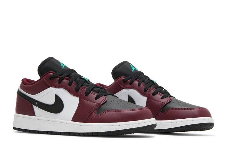 Air Jordan Air Jordan 1 Low SE Dark Beetroot Black Roma Green - DM0589-635