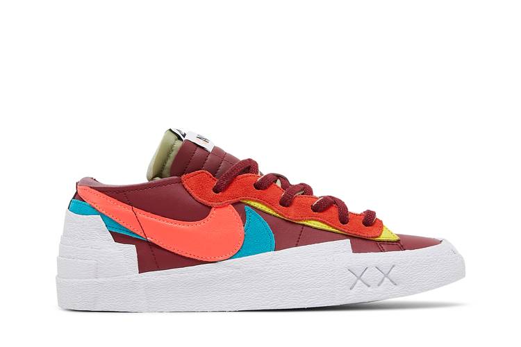 Nike Blazer Low Sacai Kaws Team Red - DM7901-600