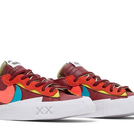 Nike Blazer Low Sacai Kaws Team Red - DM7901-600