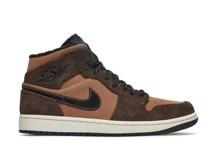 Air Jordan Air Jordan 1 Mid Earthy Brown - DC7294-200 / DC7248-200