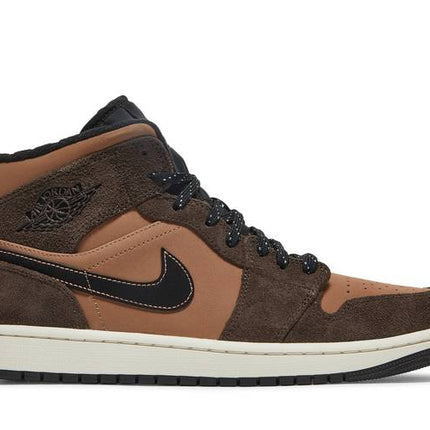 Air Jordan Air Jordan 1 Mid Earthy Brown - DC7294-200 / DC7248-200