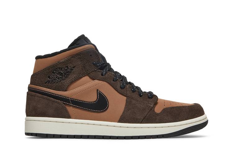 Air Jordan Air Jordan 1 Mid Earthy Brown - DC7294-200 / DC7248-200