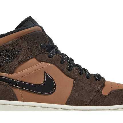 Air Jordan Air Jordan 1 Mid Earthy Brown - DC7294-200 / DC7248-200