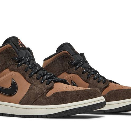 Air Jordan Air Jordan 1 Mid Earthy Brown - DC7294-200 / DC7248-200