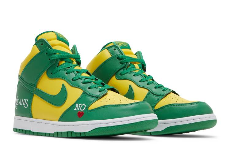 Nike SB Dunk High Supreme By Any Means Brazil - DN3741-700