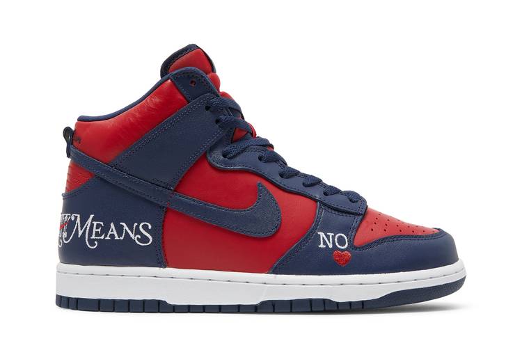 Nike SB Dunk High Supreme By Any Means Navy - DN3741-600