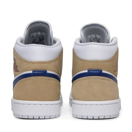 Air Jordan Air Jordan 1 Mid Tan Suede Navy - DO6726-100