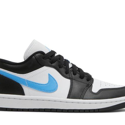 Air Jordan Air Jordan 1 Low Black University Blue - DC0774-041