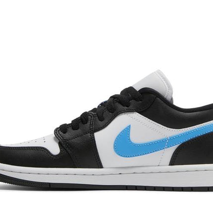 Air Jordan Air Jordan 1 Low Black University Blue - DC0774-041