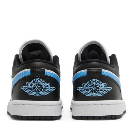 Air Jordan Air Jordan 1 Low Black University Blue - DC0774-041