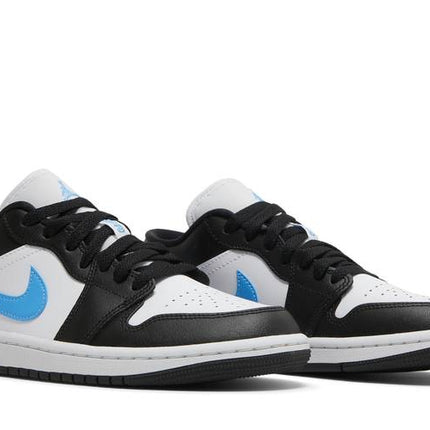 Air Jordan Air Jordan 1 Low Black University Blue - DC0774-041