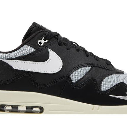 Nike Air Max 1 Patta Black Grey (Special Box + Bracelet) - DQ0299-001