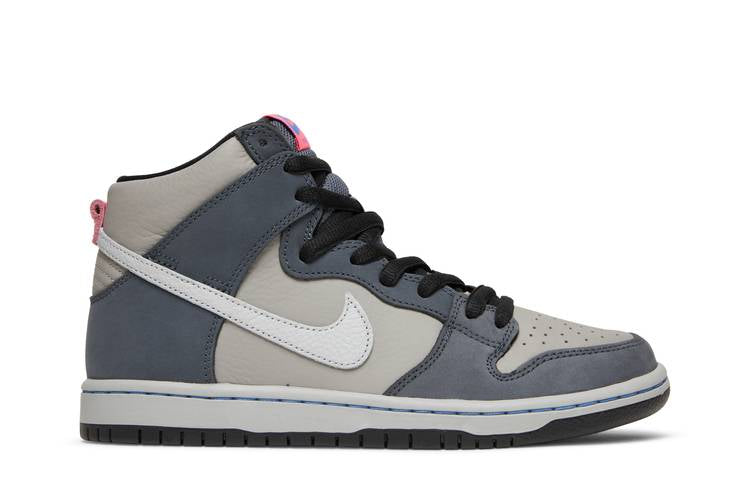 Nike SB Dunk High Medium Grey Pink - DJ9800-001