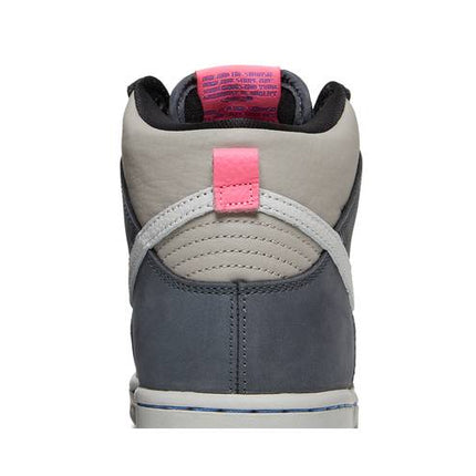 Nike SB Dunk High Medium Grey Pink - DJ9800-001