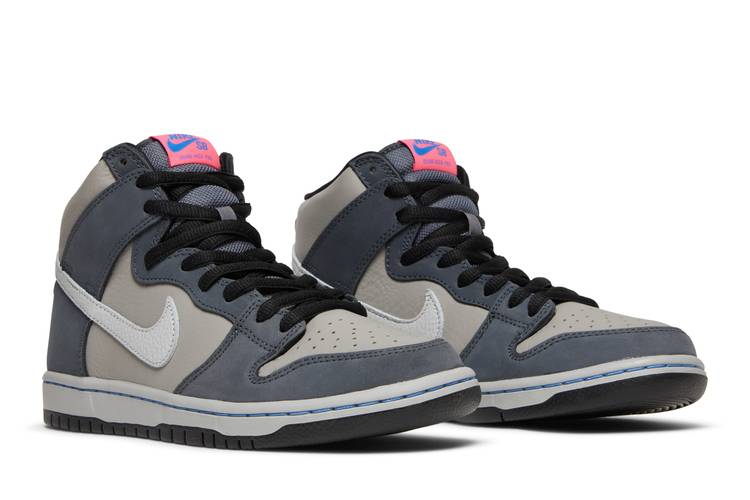 Nike SB Dunk High Medium Grey Pink - DJ9800-001