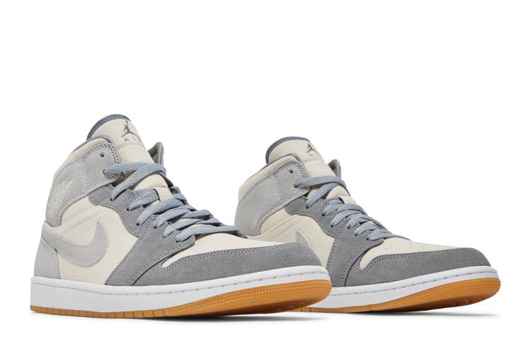 Air Jordan Air Jordan 1 Mid Coconut Milk Particle Grey - DN4281-100 / DN4346-100