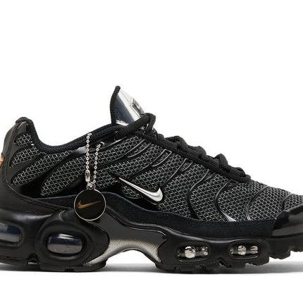 Nike Air Max Plus Black Suede Silver  - DQ0850-001