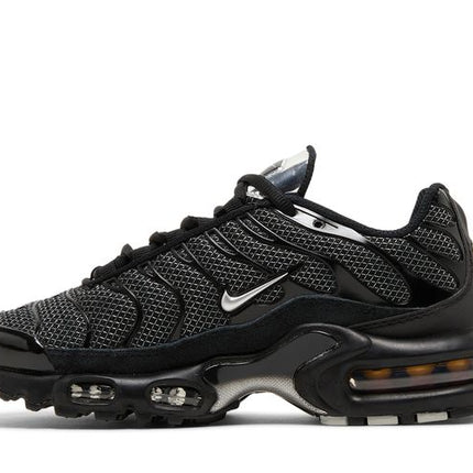 Nike Air Max Plus Black Suede Silver  - DQ0850-001