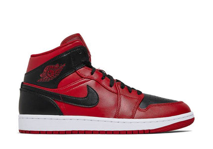 Air Jordan Air Jordan 1 Mid Reverse Bred - 554724-660 / 554725-660