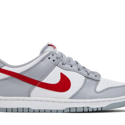 Nike Dunk Low White Grey Red - undefined