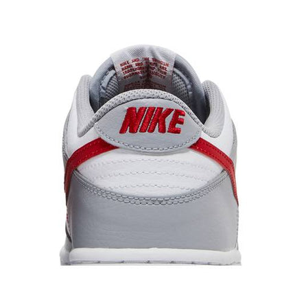 Nike Dunk Low White Grey Red - undefined