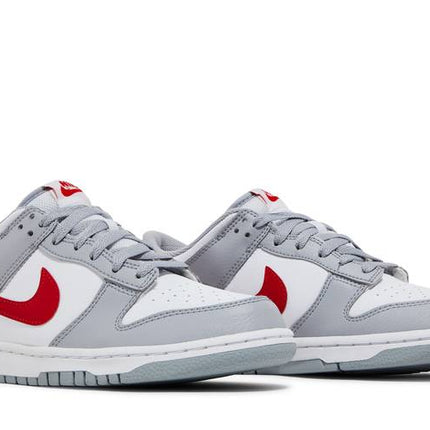 Nike Dunk Low White Grey Red - undefined