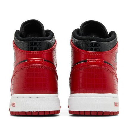 Air Jordan Air Jordan 1 Mid Bred Text - DM9650-001