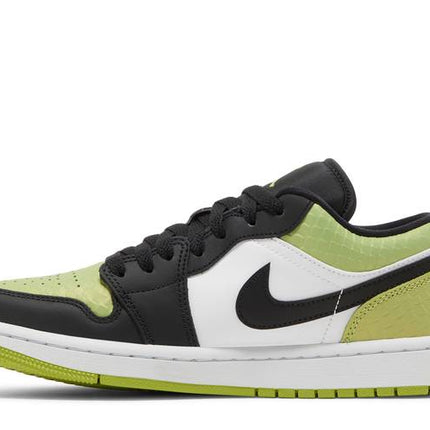 Air Jordan Air Jordan 1 Low Vivid Green Snakeskin - DX4446-301