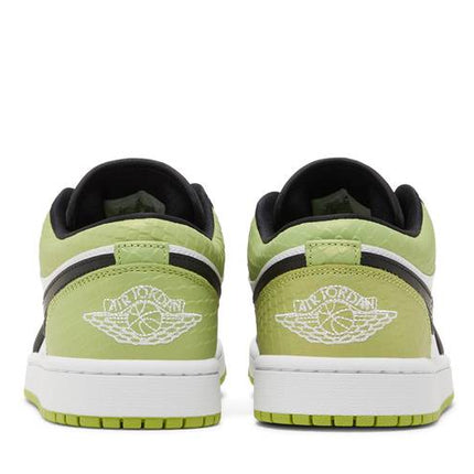 Air Jordan Air Jordan 1 Low Vivid Green Snakeskin - DX4446-301