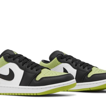 Air Jordan Air Jordan 1 Low Vivid Green Snakeskin - DX4446-301