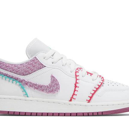 Air Jordan Air Jordan 1 Low White Light Bordeaux - DM9037-100