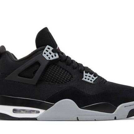 Air Jordan Air Jordan 4 Black Canvas - DH7138-006 / DV0553-006