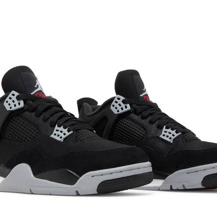 Air Jordan Air Jordan 4 Black Canvas - DH7138-006 / DV0553-006