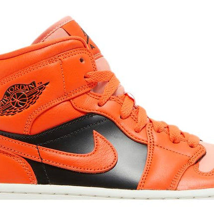 Air Jordan Air Jordan 1 Mid Orange Black - DM3381-600