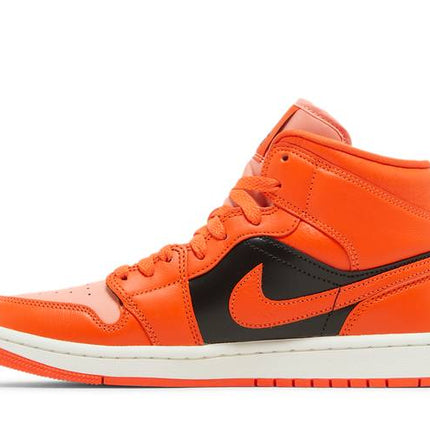 Air Jordan Air Jordan 1 Mid Orange Black - DM3381-600