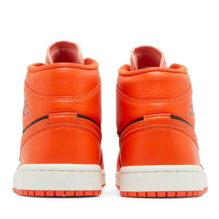 Air Jordan Air Jordan 1 Mid Orange Black - DM3381-600