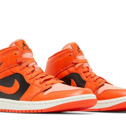 Air Jordan Air Jordan 1 Mid Orange Black - DM3381-600