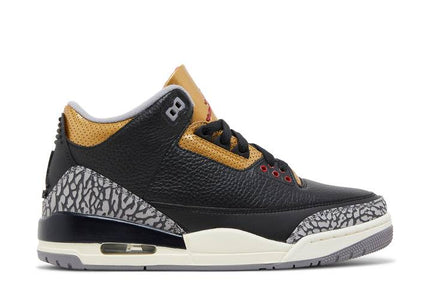 Air Jordan Air Jordan 3 Retro Black Cement Gold - CK9246-067