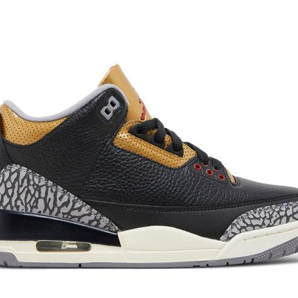 Air Jordan Air Jordan 3 Retro Black Cement Gold - CK9246-067